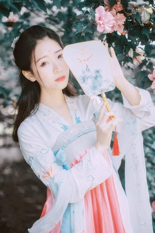 Freeship 중국 전통 의류 가운 세트 Hanfu 드레스 4 색