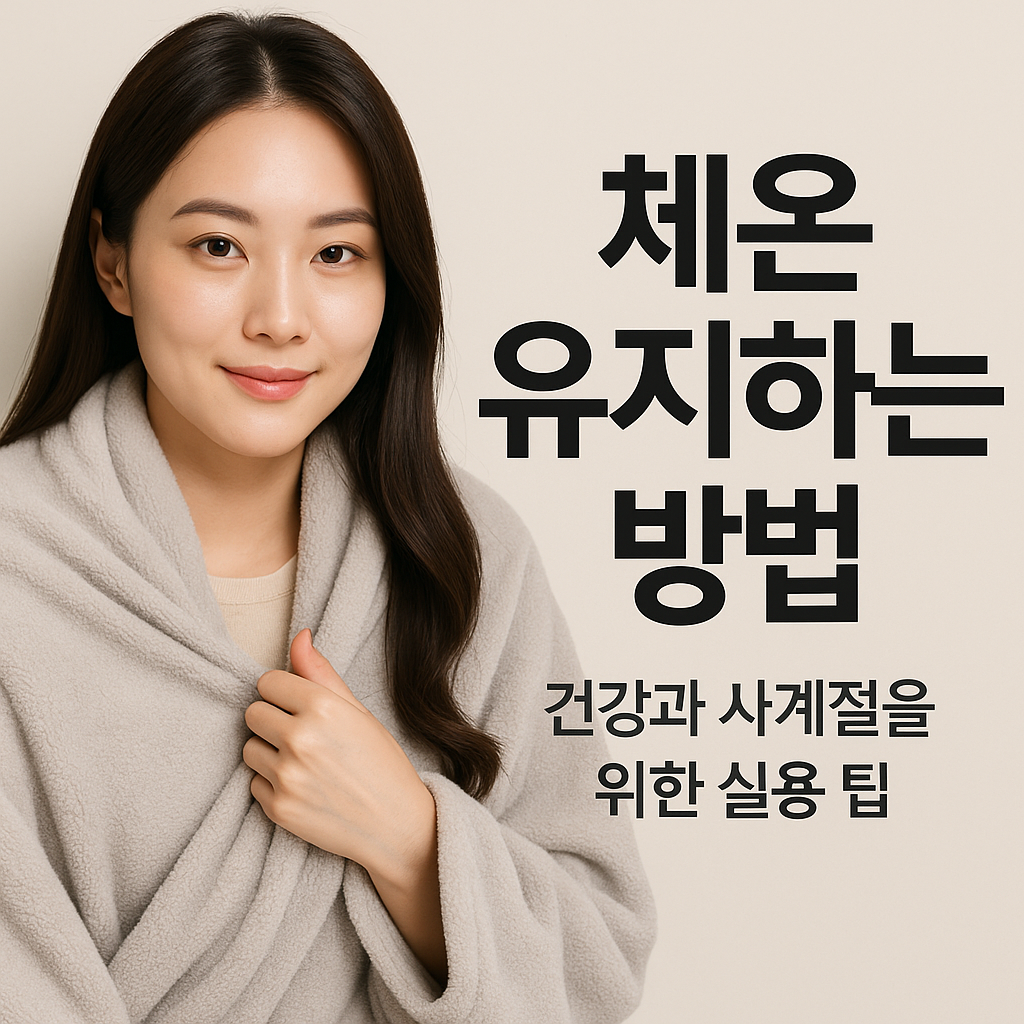 체온 유지하는 방법