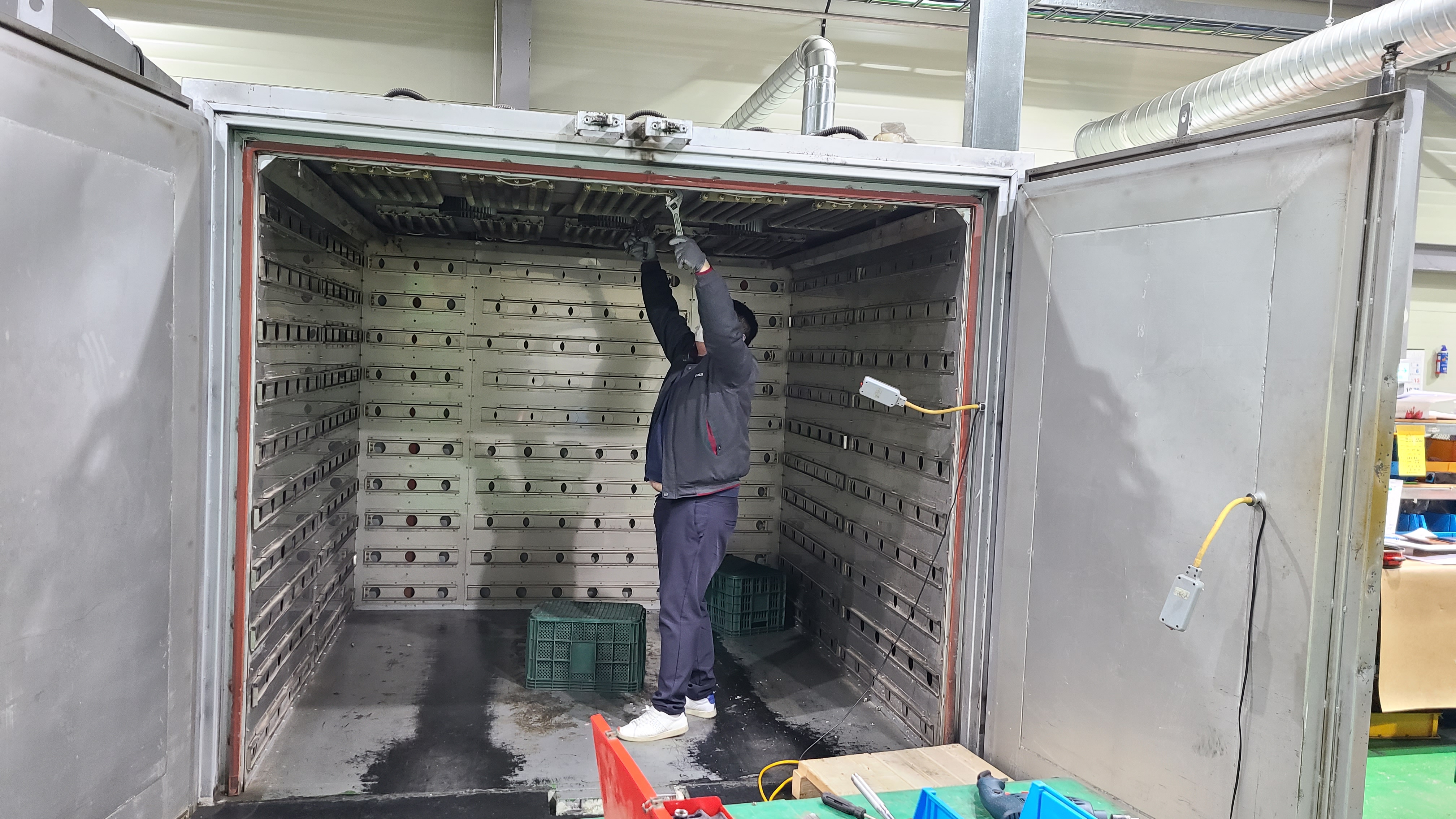 공업용 대형 오븐기