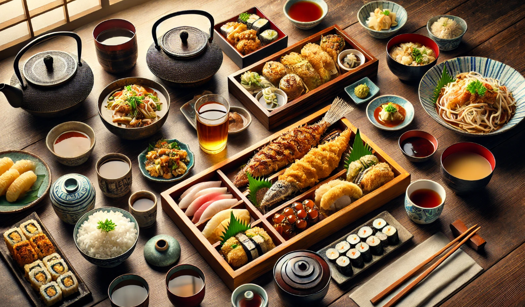 일본 음식 vs 한국 음식 차이점 관련 사진