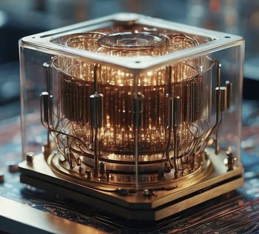 양자 컴퓨터 칩 예상도