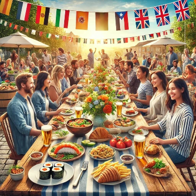 다양한 해외 음식