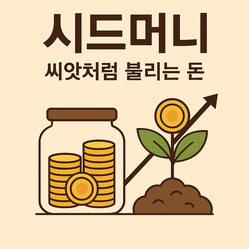 시드머니를 모으는 가장 좋은 방법 (2025 현실 재테크 전략)