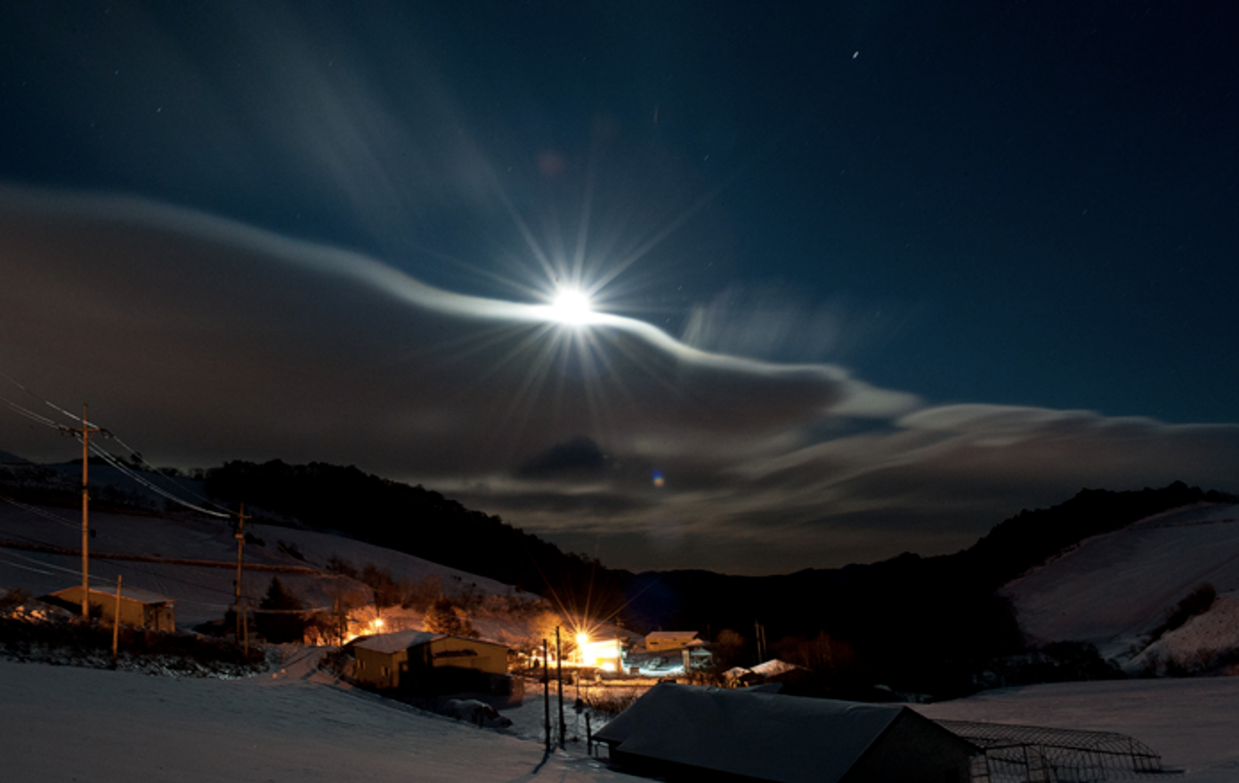 강원도 강릉 안반데기 은하수