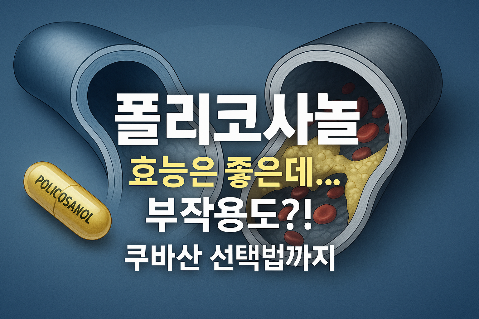 폴라코사놀 영양제의 모양
