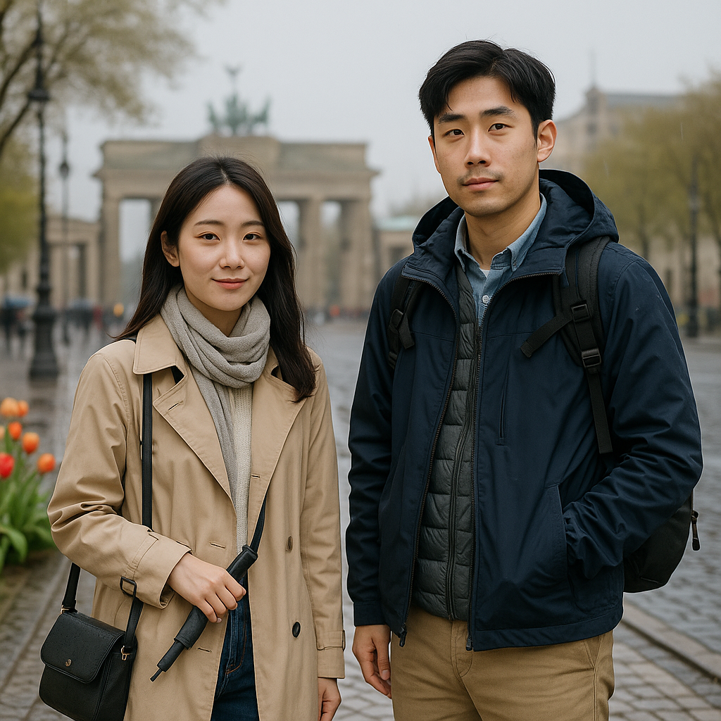 봄 독일 여행 옷차림과 날씨 꿀팁