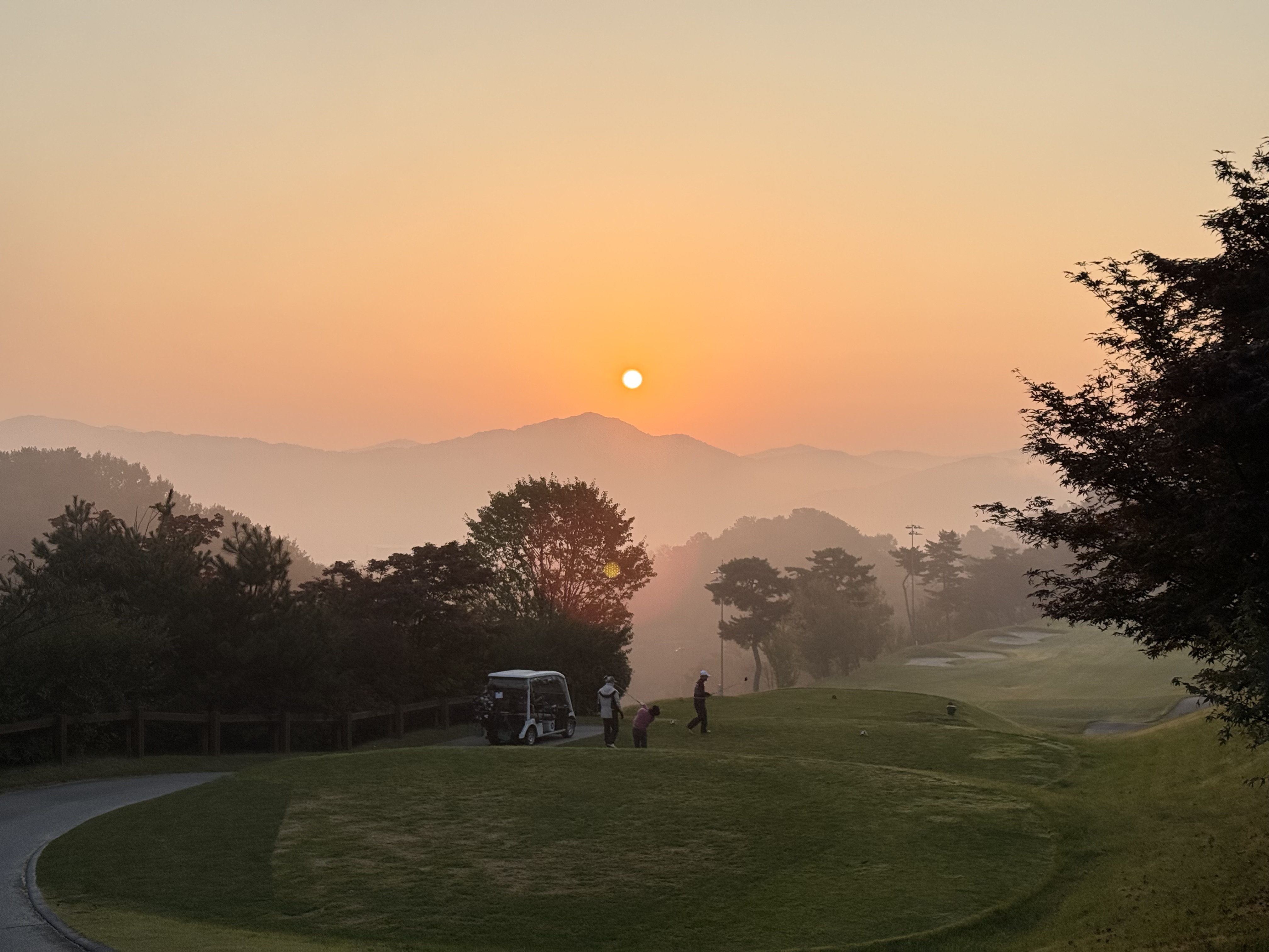 에덴블루cc 일출