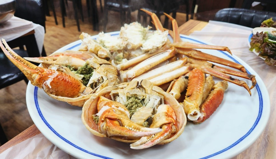 포항 구룡포 맛집 영일만회대게