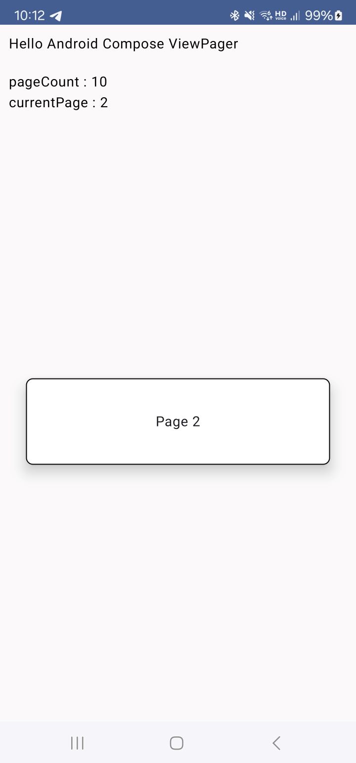 안드로이드 Jetpack Compose에서 구현한 ViewPager