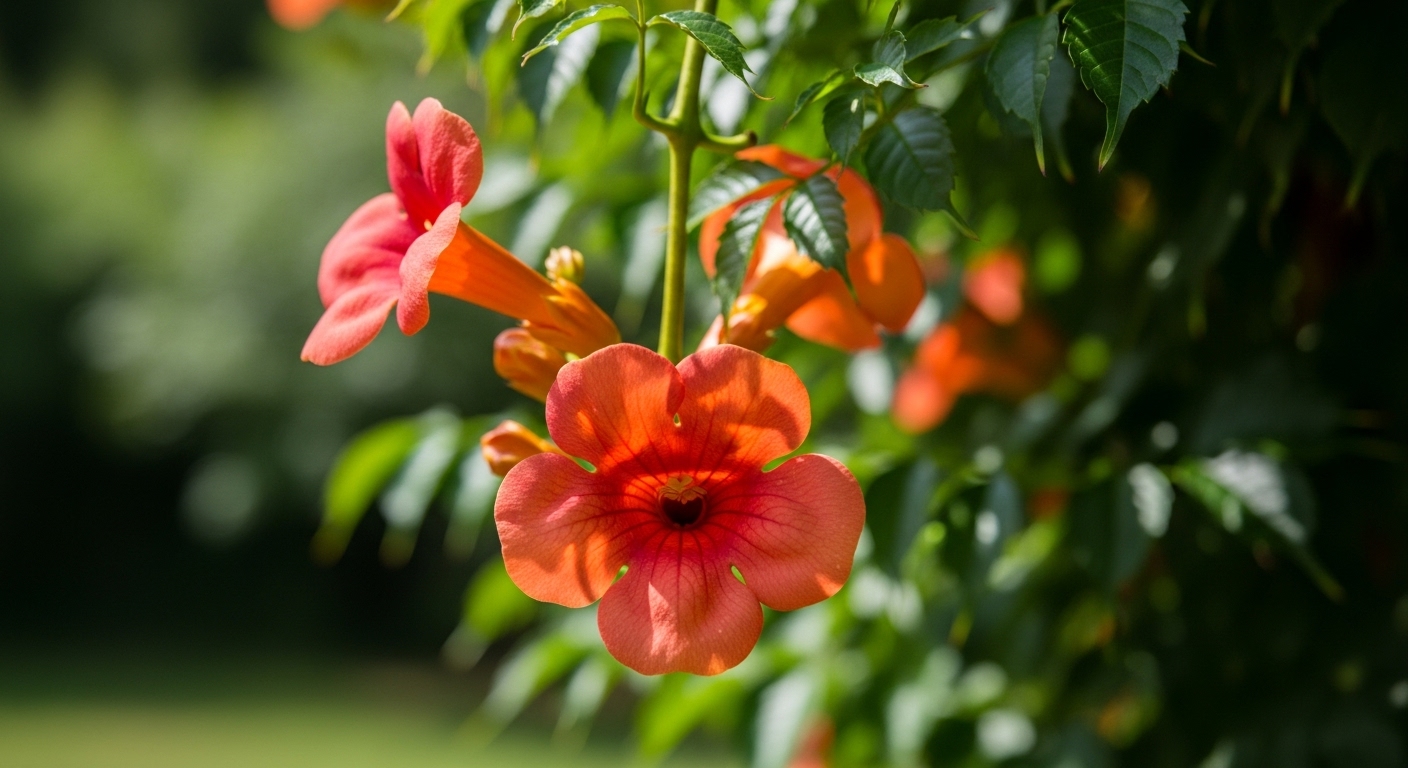 능소화 꽃말로 쓰는 감성 캘리그라피 글귀 모음(50개) - 기다림의 끝에서 피어난 말들