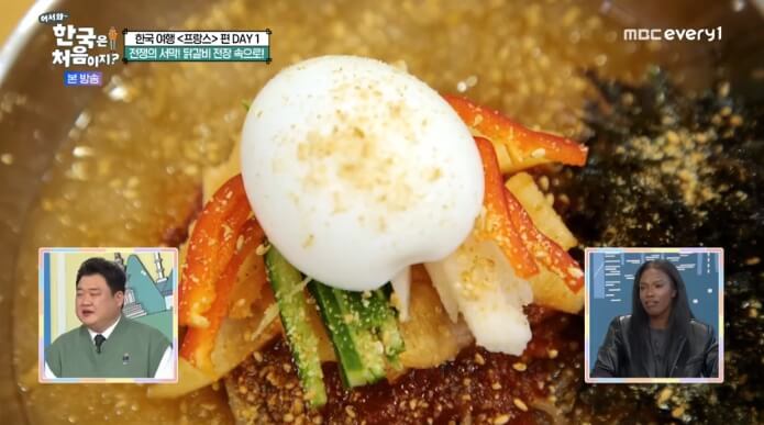 물막국수