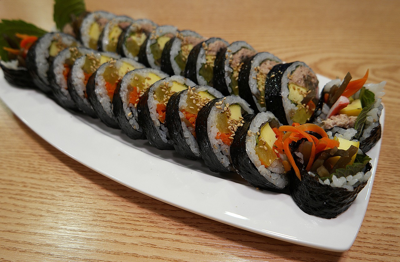 매운 어묵 김밥