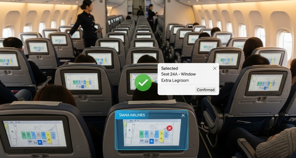 아시아나 항공 사전좌석지정