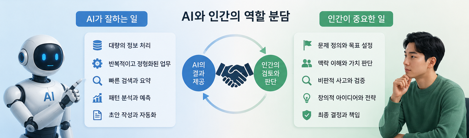 AI와 인간의 역할 분담