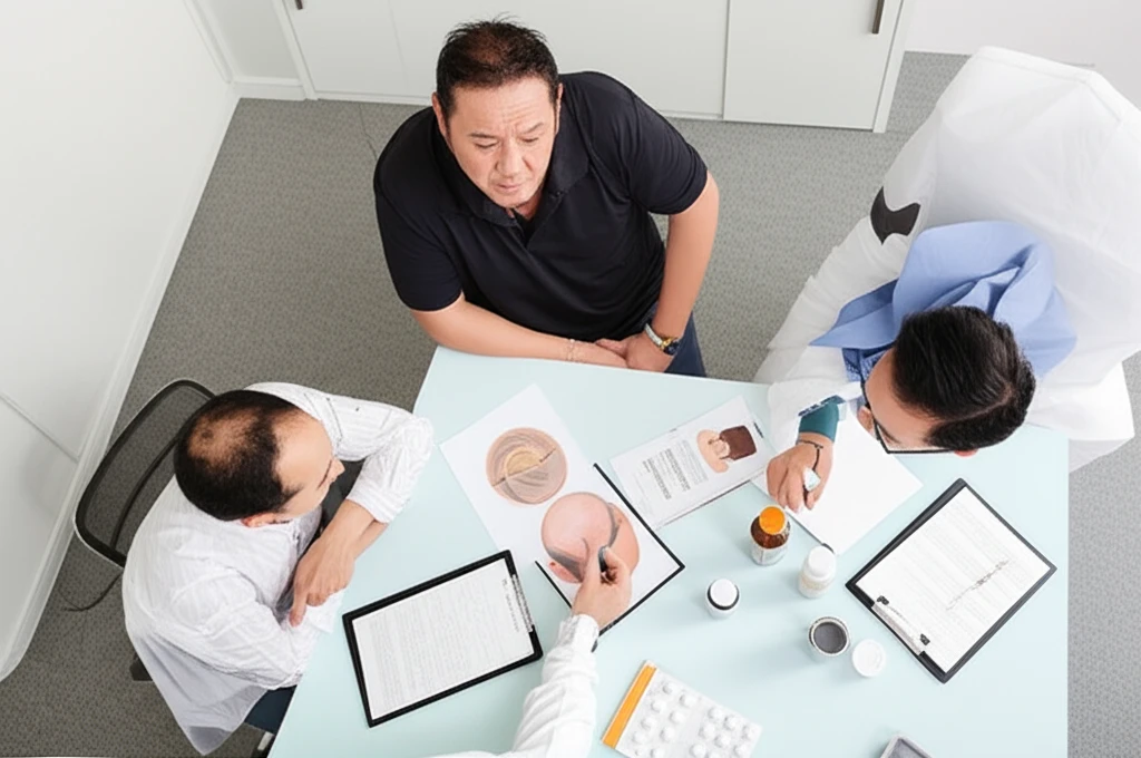 정수리 탈모 고민 해결, 병원 선택부..