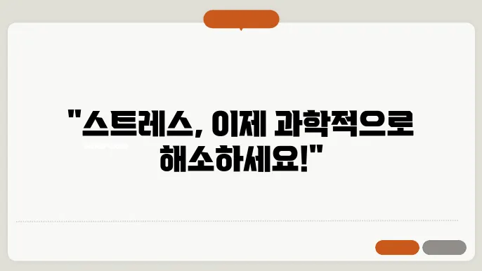 스트레스 관리와 정신적 웰니스: 효과적인 스트레스 해소 방법과 정신 건강 유지 전략