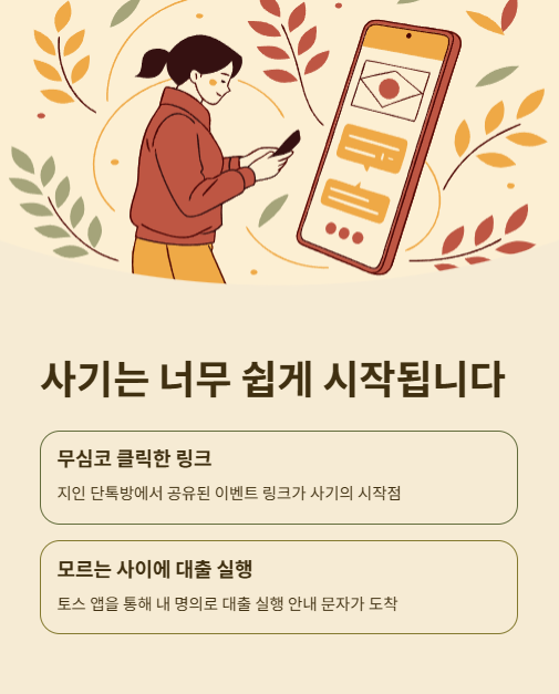 사기는 너무 쉽게 시작됩니다