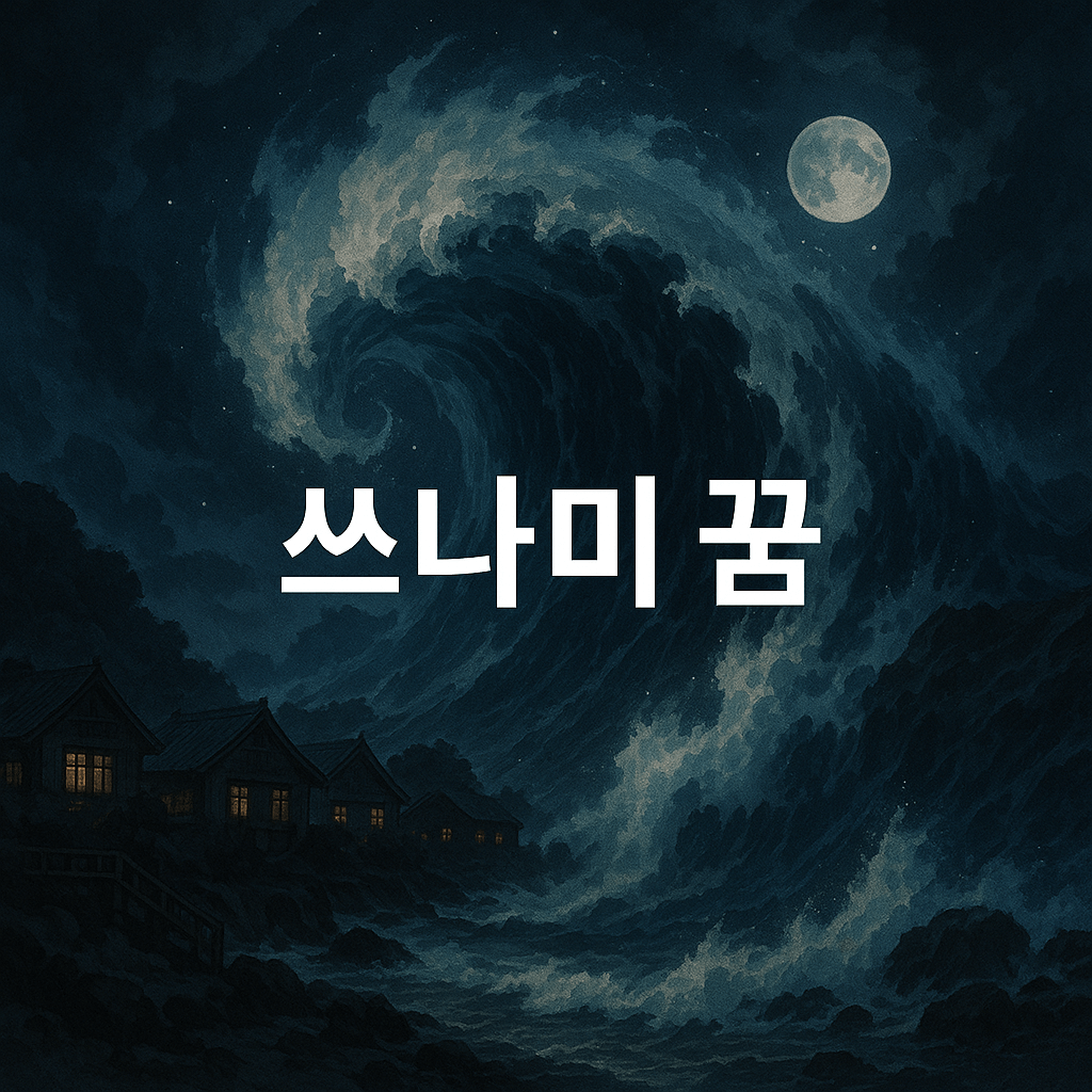 쓰나미 꿈 해몽