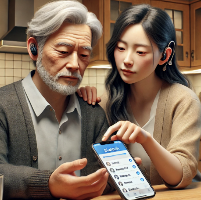 블루투스 보청기 스마트폰 연결 방법 관련 이미지