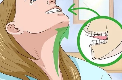 목 주름 스트레칭