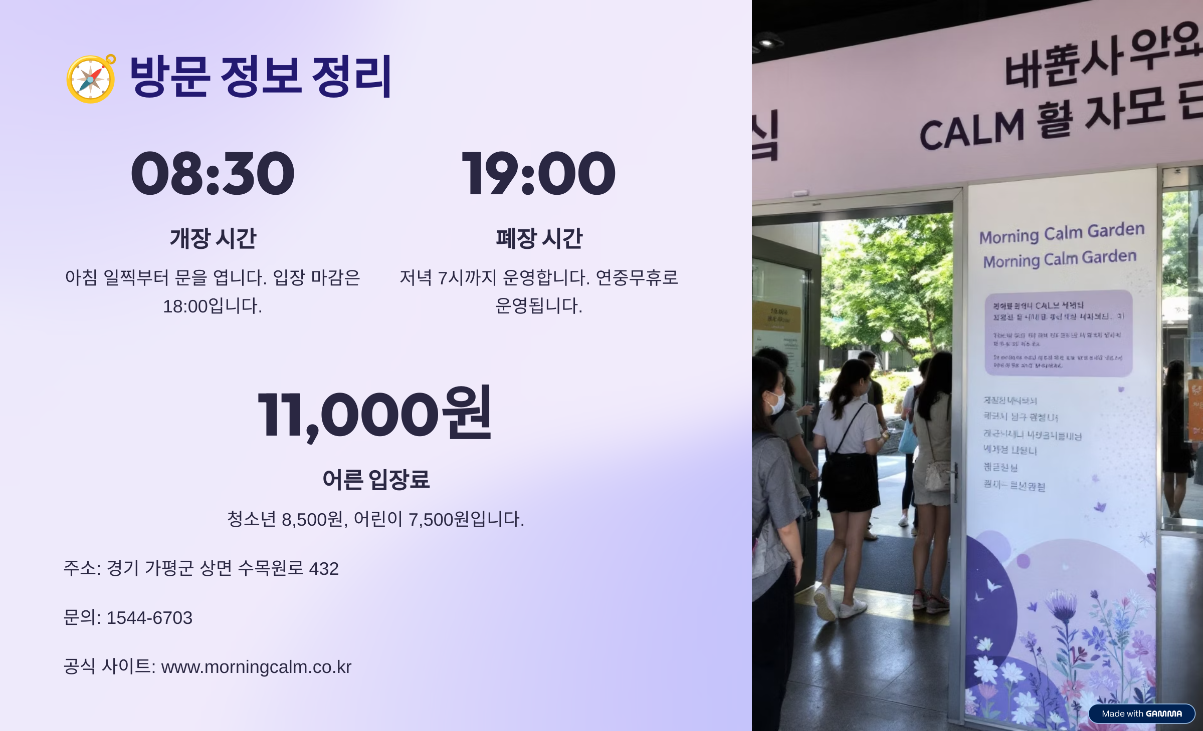 아침고요수목원 수국전시회 축제 일정 총정리