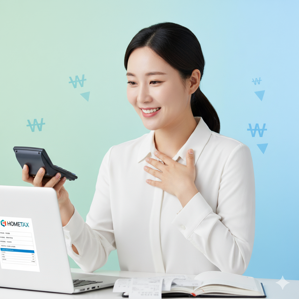 중간예납 추계액 신고로 세금 줄이기 (출처:국세청)