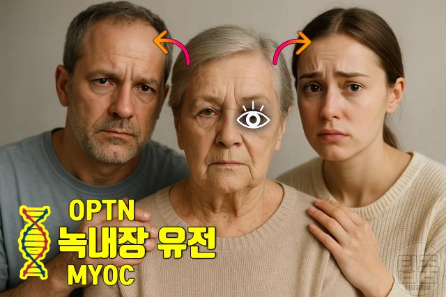 녹내장 잘 걸리는 사람 고위험군 특징 40세 이상 가족력