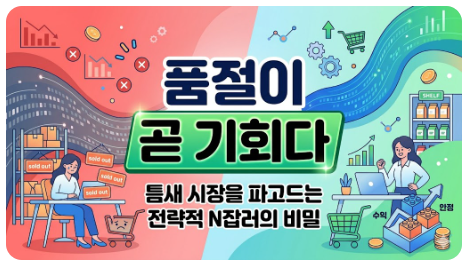 품절이 곧 기회다