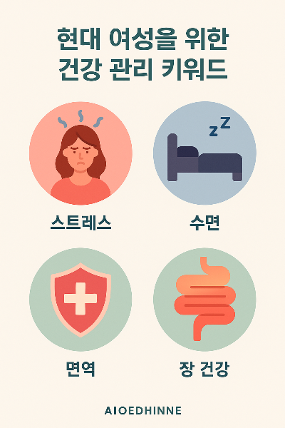 현대 여성을 위한 건강 관리 키워드