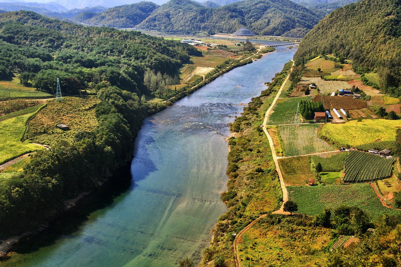 하동 평사리 들판을 따라 걸으며 듣는 강물의 속삭임 관련 사진
