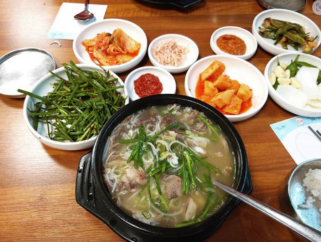 청기와 곰탕 가게 정보