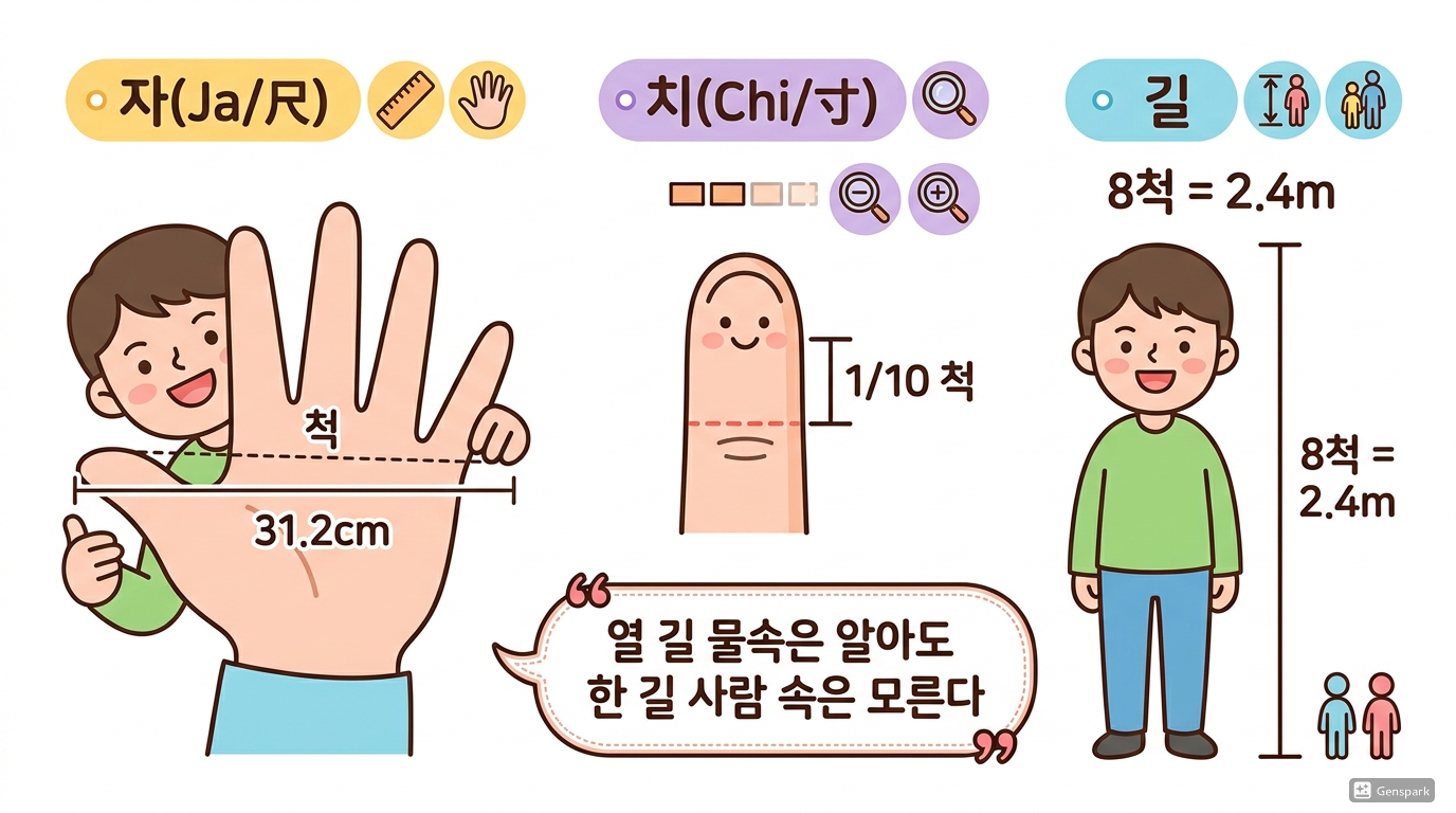 우리가 몰랐던 한국 전통 단위의 신비로운 기원