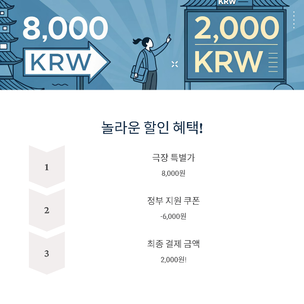 '전지적 독자 시점' 2,000원 관람 실화? 방학 맞이 특가 프로모션!
