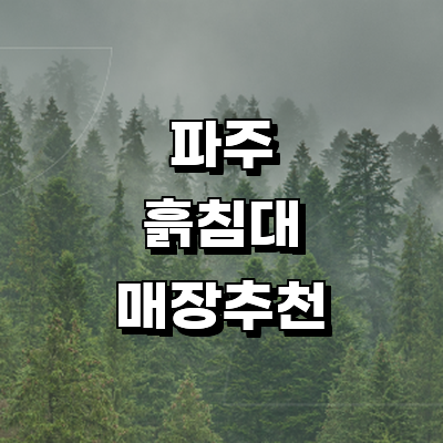 파주시 흙침대