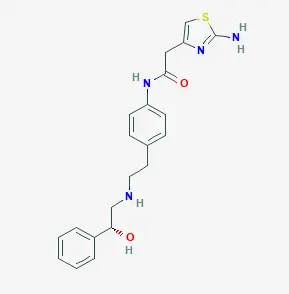 미라베그론-구조식-이미지