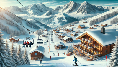 스키장 관련 사진