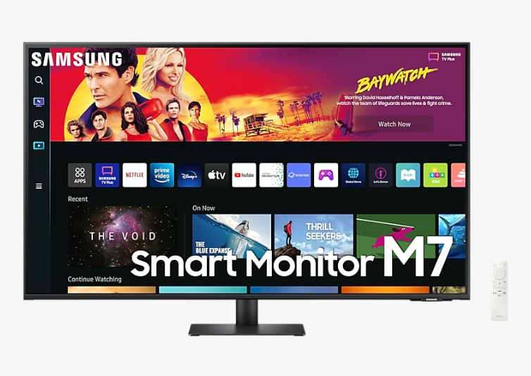삼성전자 2023 M7 42인치 스마트모니터 M70B 색상 블랙