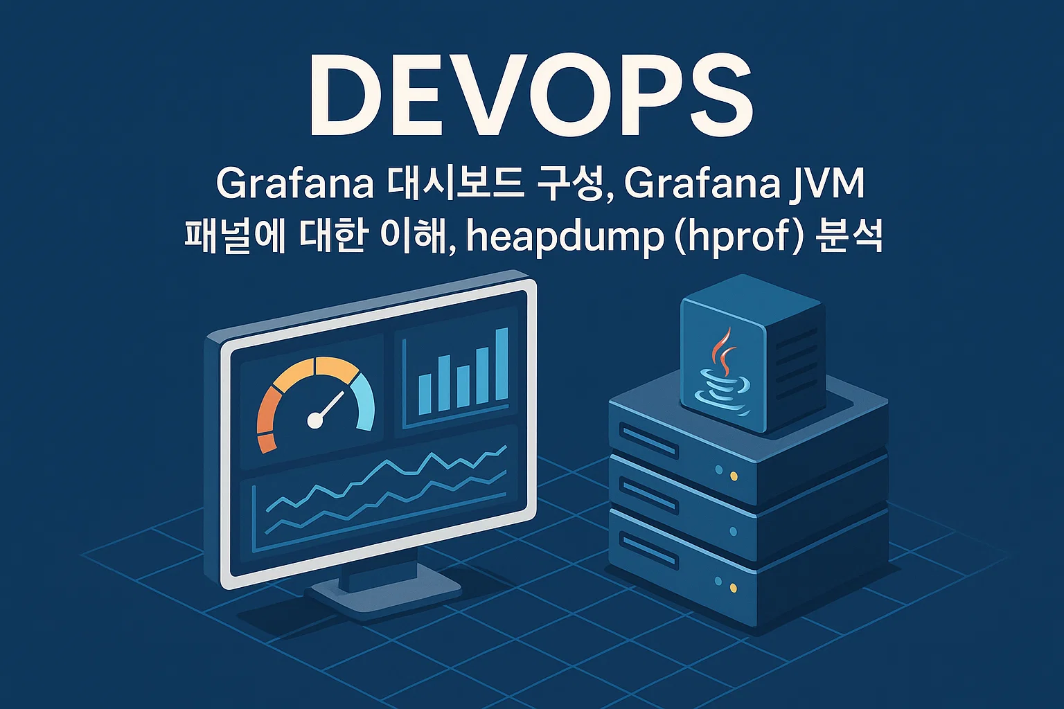 (12.02) DevOps - Grafana 대시보드 구성, Grafana JVM 패널에 대한 이해, heapdump (hprof) 분석 포스트 썸네일