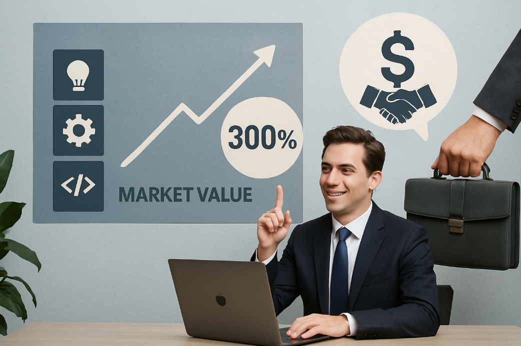 스킬스태킹으로 시장가치 300% 높여 연봉 협상 성공하기