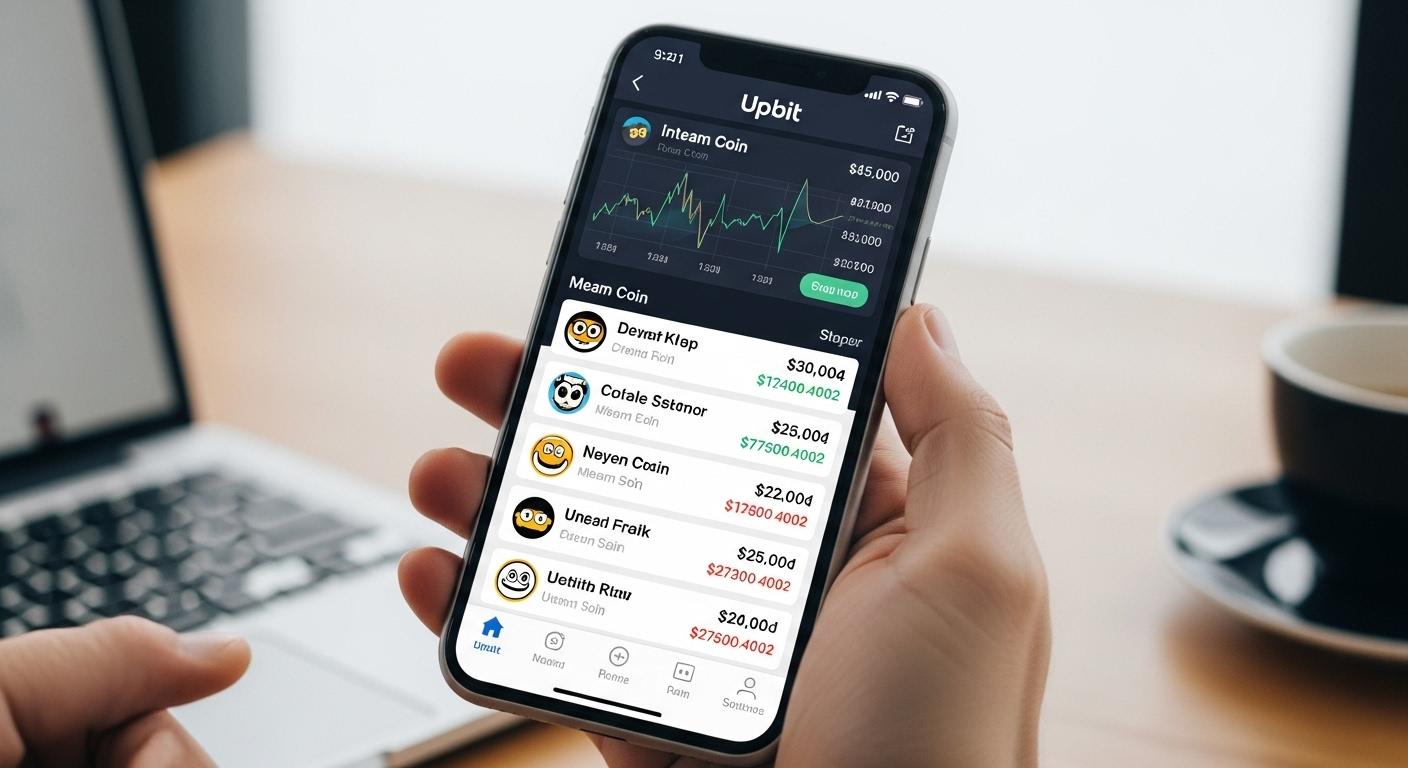 업비트 밈코인 종류