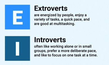 내향적 성격과 외향적 성격의 상세 설명
