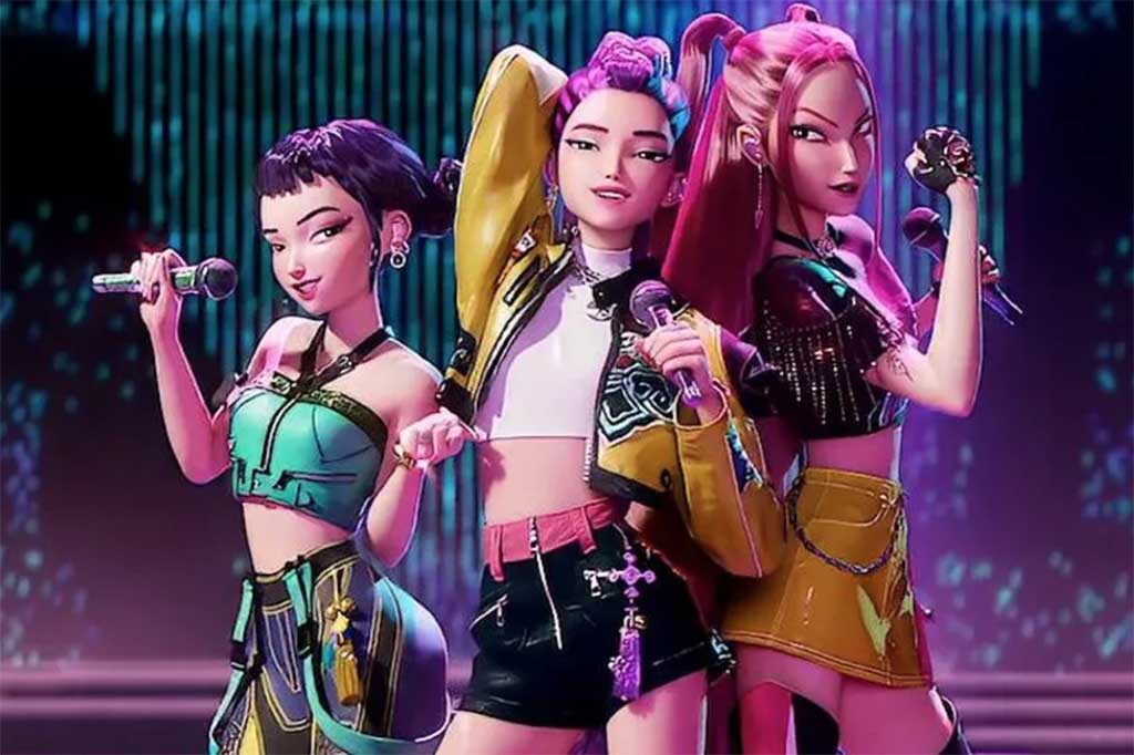 케이팝 데몬 헌터스 명장면 콘서트 사운드트랙 액션