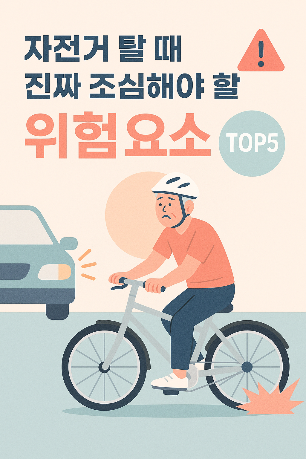 🚲 자전거 탈 때 진짜 조심해야 할 위험 요소 TOP5