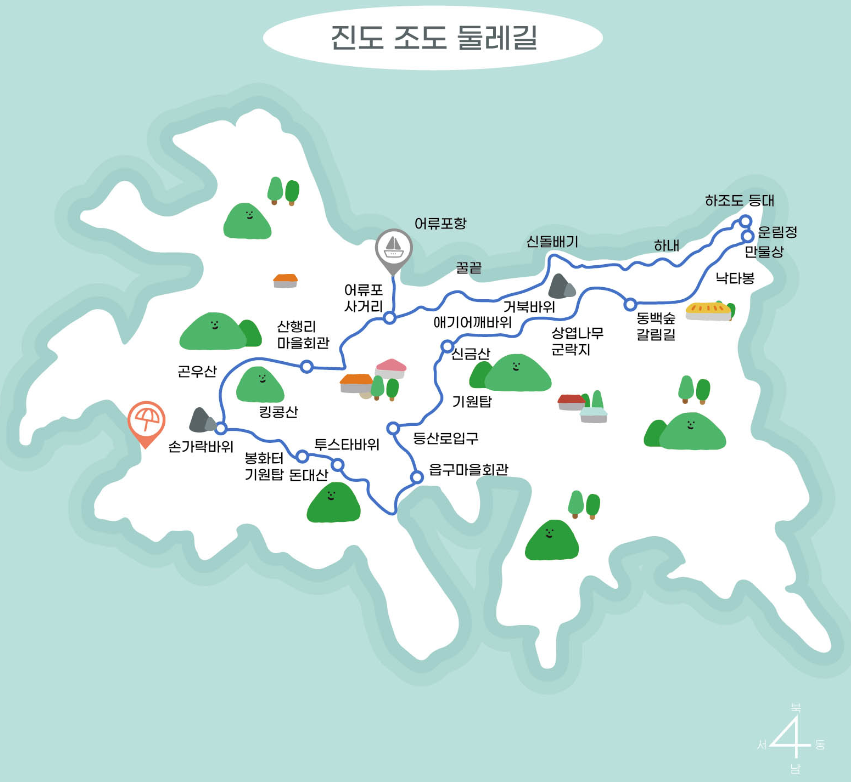 조도 둘레길