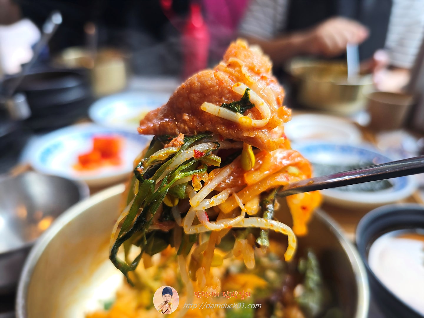 두루치기 정식(된장찌개 + 야채비빔밥)