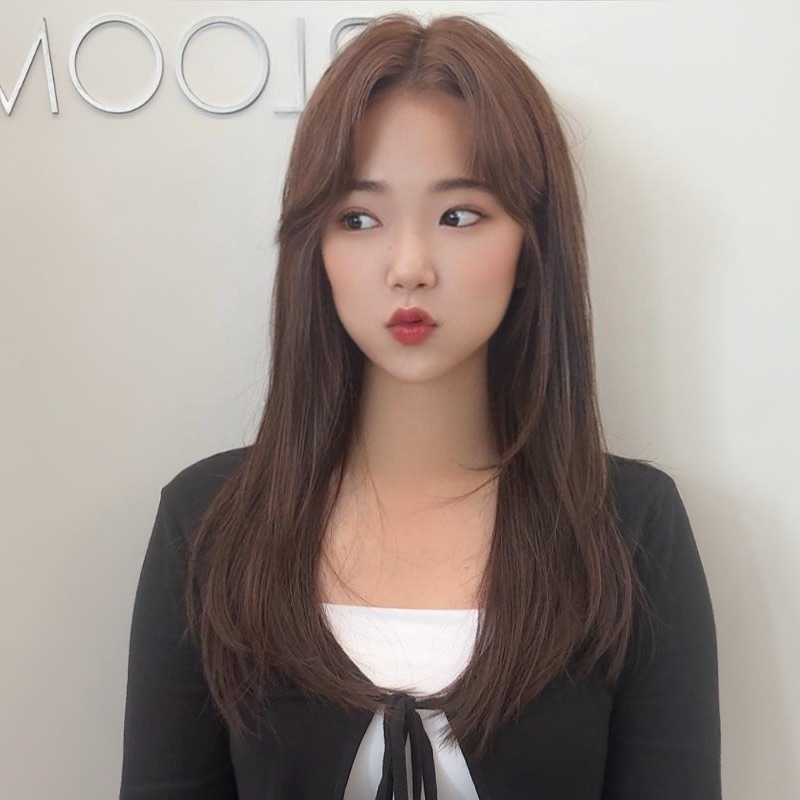 자연갈색 염색 관련 이미지