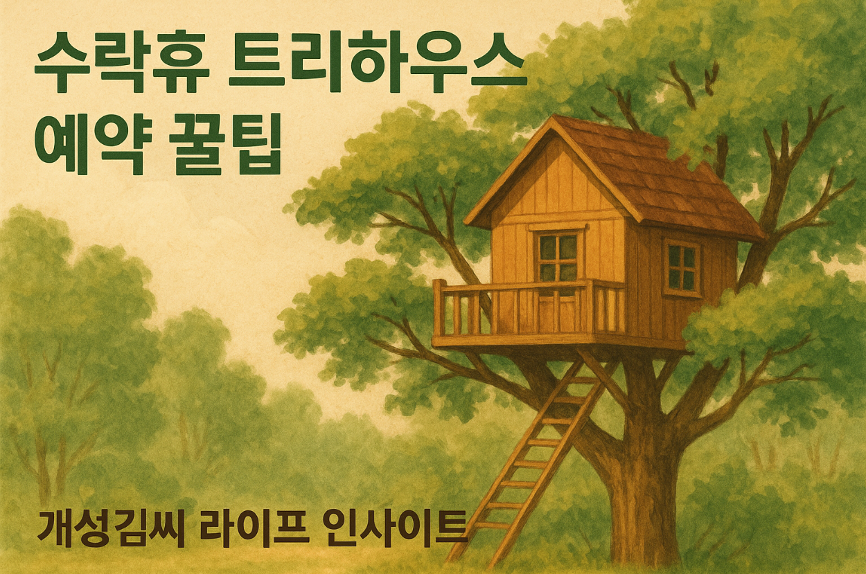 수락휴 트리하우스,수락휴 트리하우스 예약,수락휴 트리하우스 가격,서울 힐링 숙소,노원 트리하우스,서울 자연휴양림