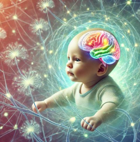 아기 두뇌 발달 관련 사진