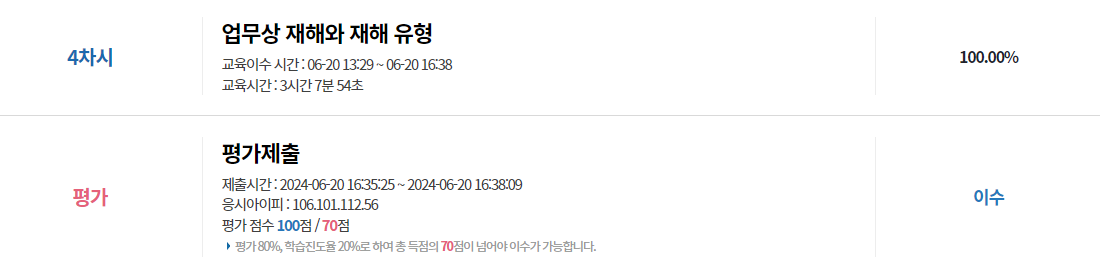 업무상 재해와 재해 유형