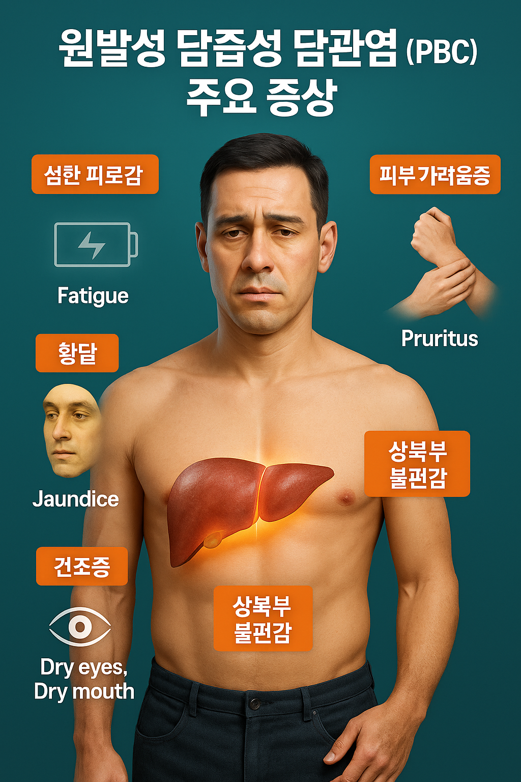 1. 원발성 담즙성 담관염